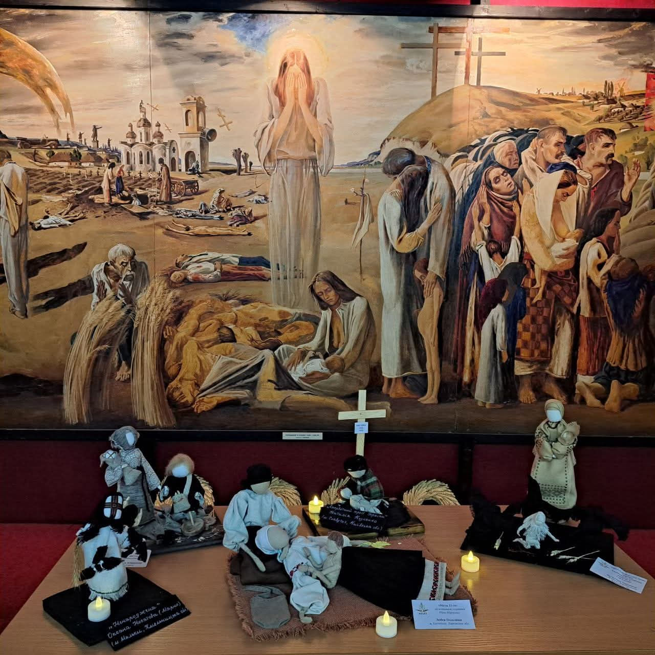Holodomor - motanka art dolls - mémoire