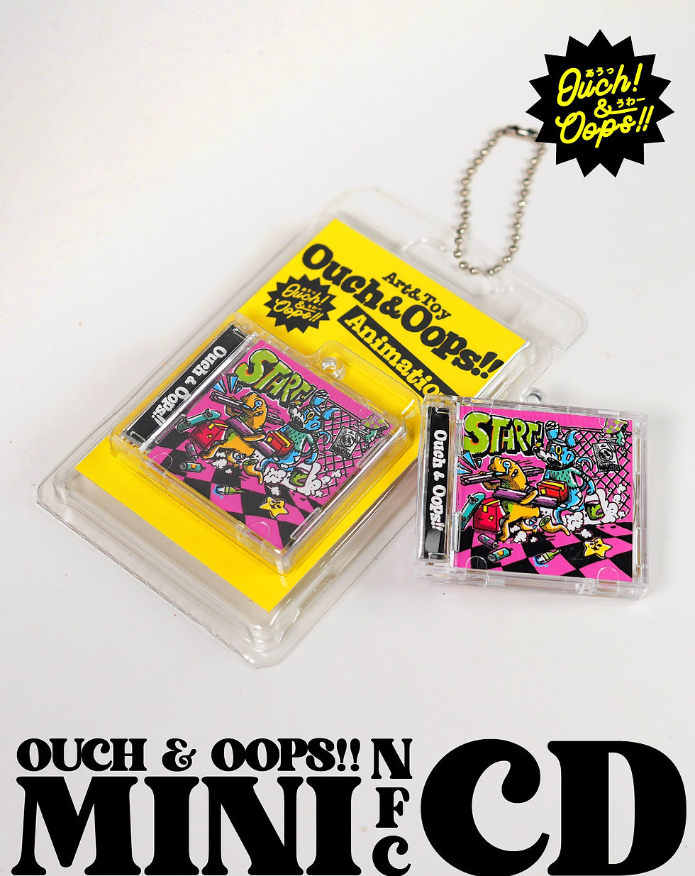 サムネイル： Ouch & Oops Mini CD NFC with Mekamee animate