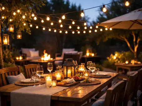 Best Lighting for Outdoor Entertaining