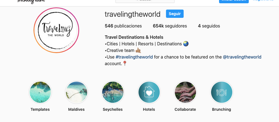 Social media in travelling