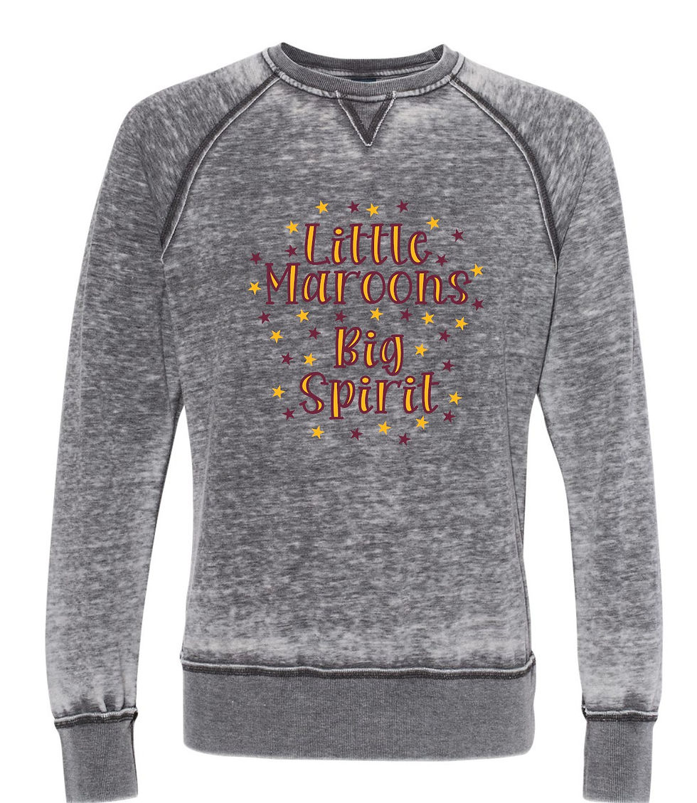 Little Maroons Adult Zen Crewneck