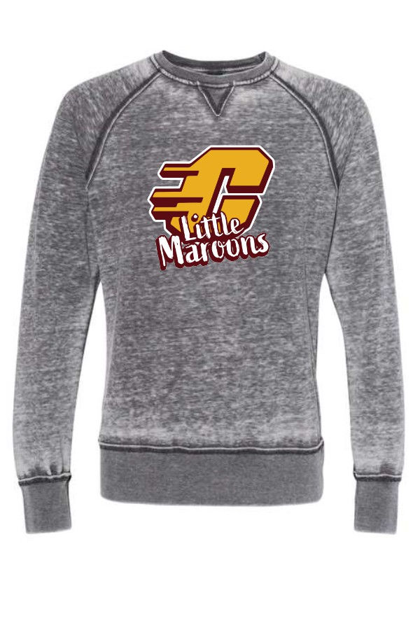 Little Maroons Logo Adult Zen Crewneck