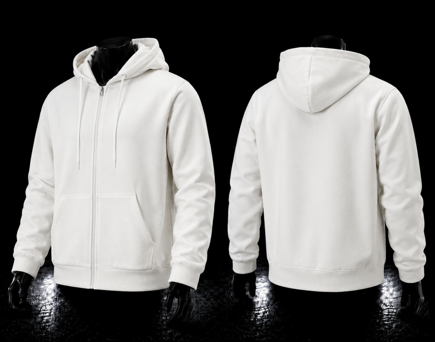 Moletom com Capuz Unissex Fashion – Manga Longa, Zíper, Casual e Ideal