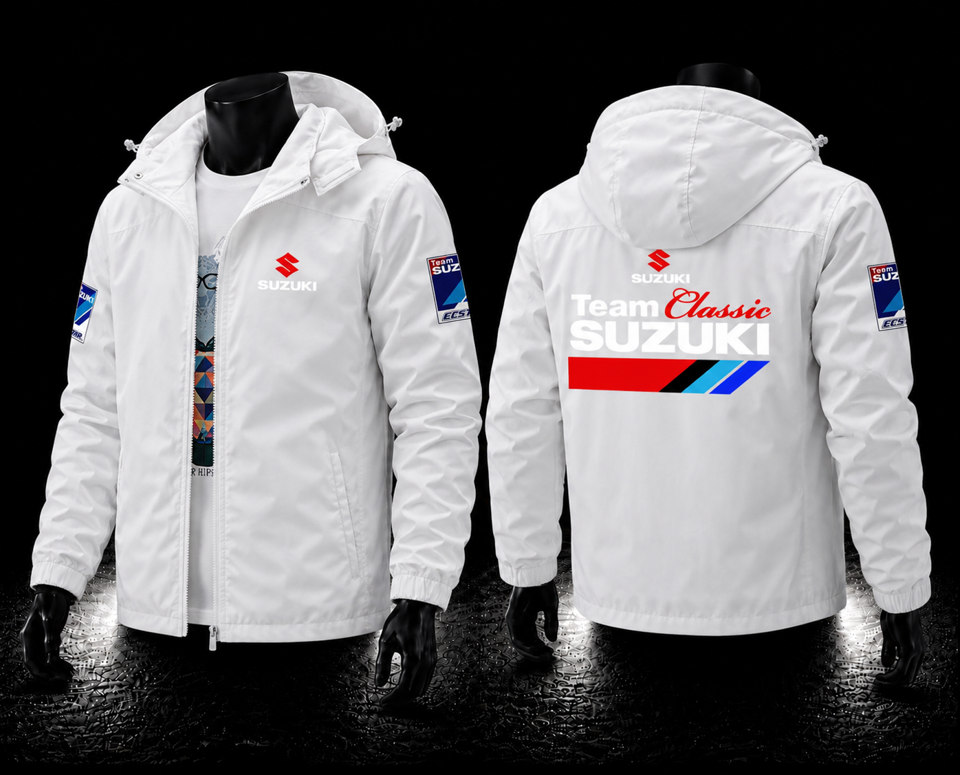 Jaqueta Masculina Suzuki Sport – Corta-Vento, Casual, Esportiva e Ideal para Loo