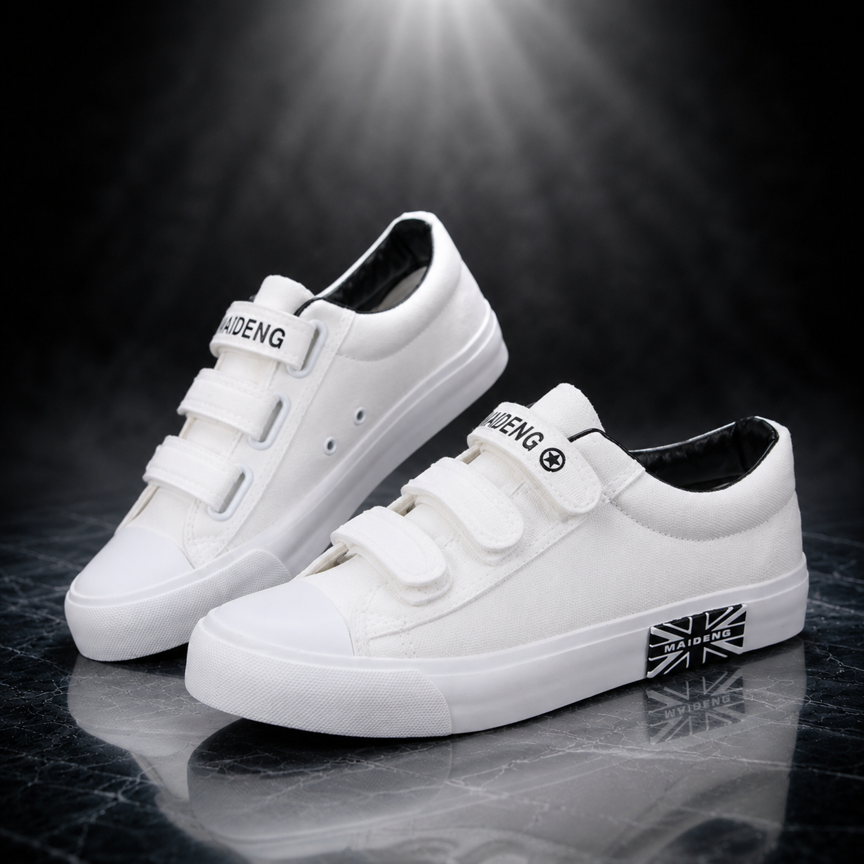 Tênis Feminino Casual de Lona Premium – Confortável, Leve, Respirável e Ideal
