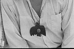 Raven pendant, 1968