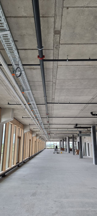 Aetos Brandschutz Sprinkleranlagen Sicherheit Gebäude Mensch Umwelt Baustelle Leitungen Projektleitung Montage Service Team