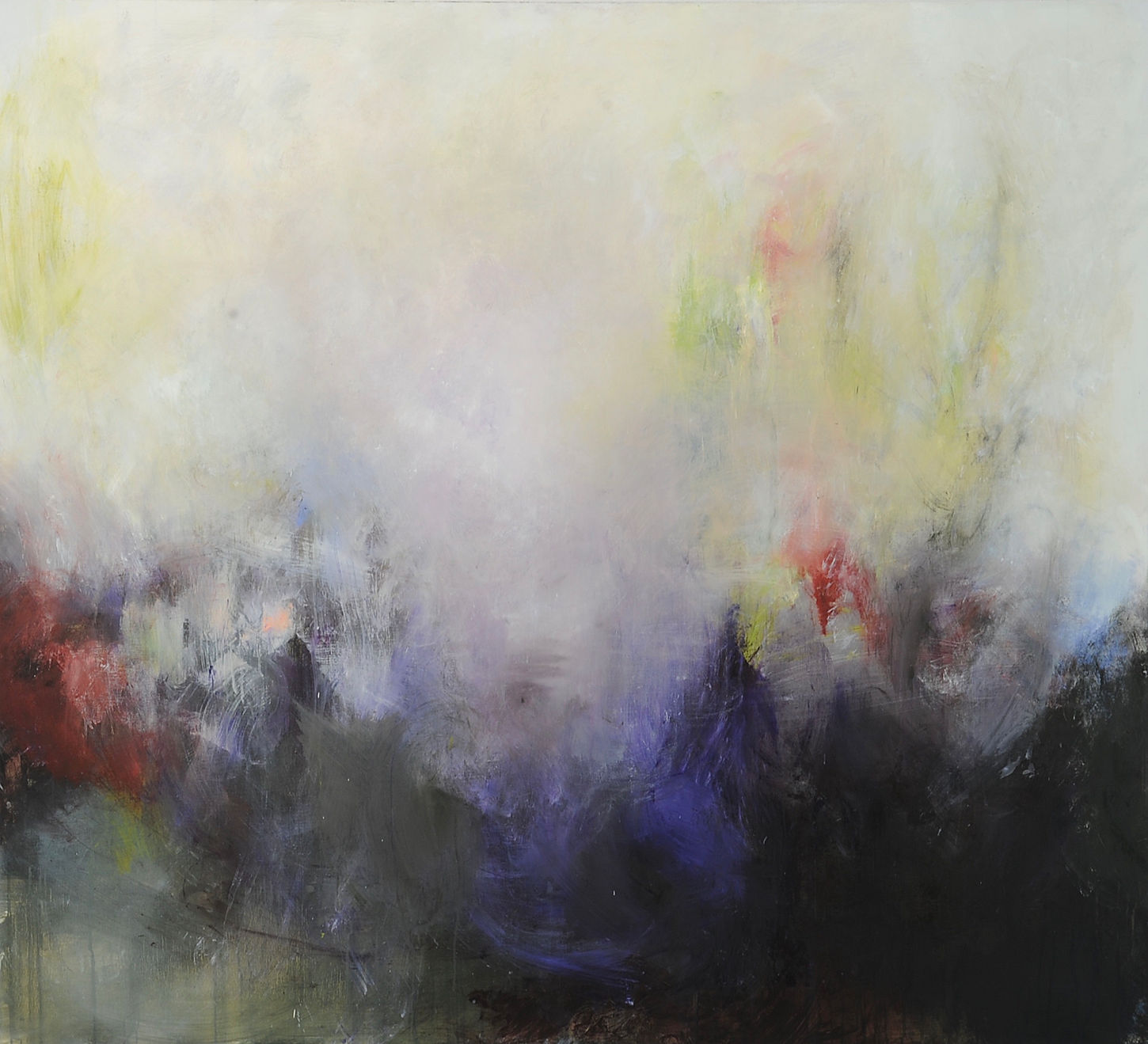 Werk von Matthias Weiher, 150 x 136, Öl auf Leinwand