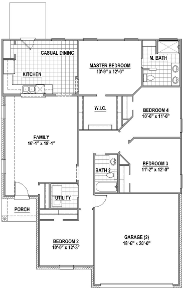 Camelia Floor Plan