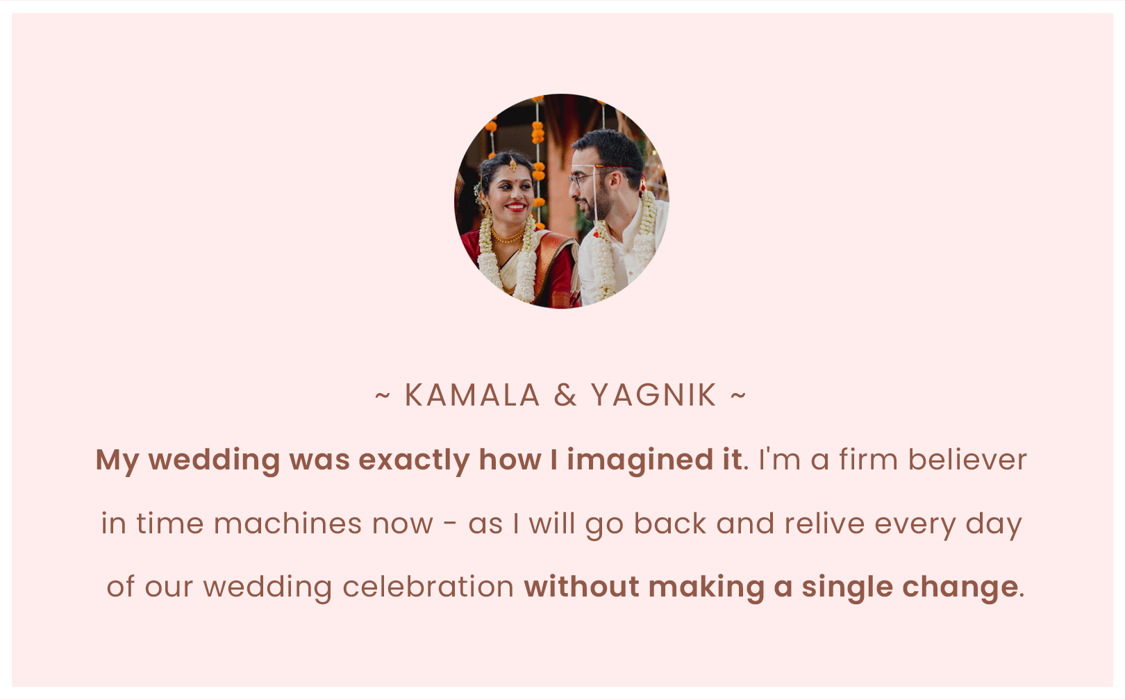 KAMALA & YAGNIK