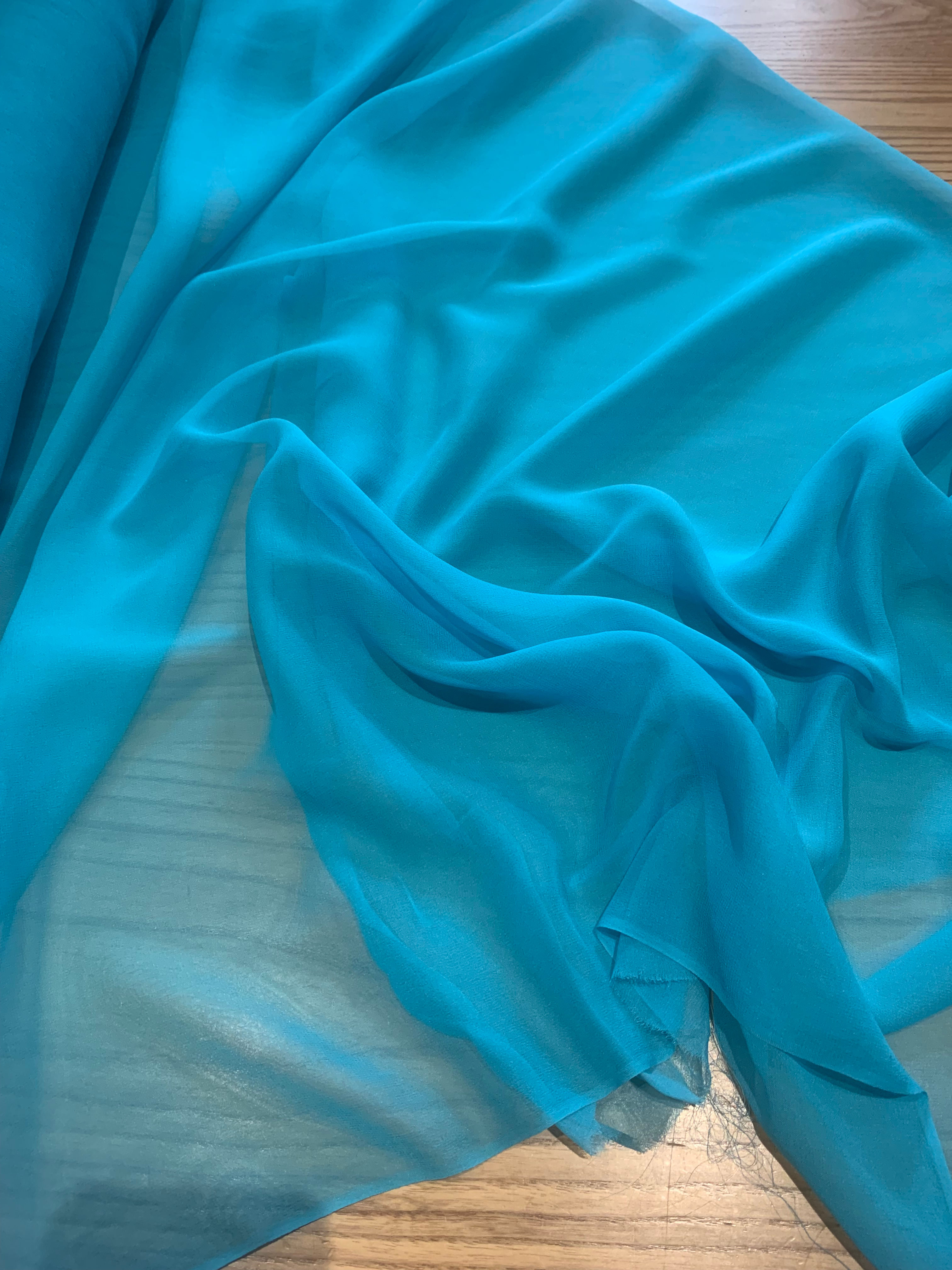 Turquoise Georgette