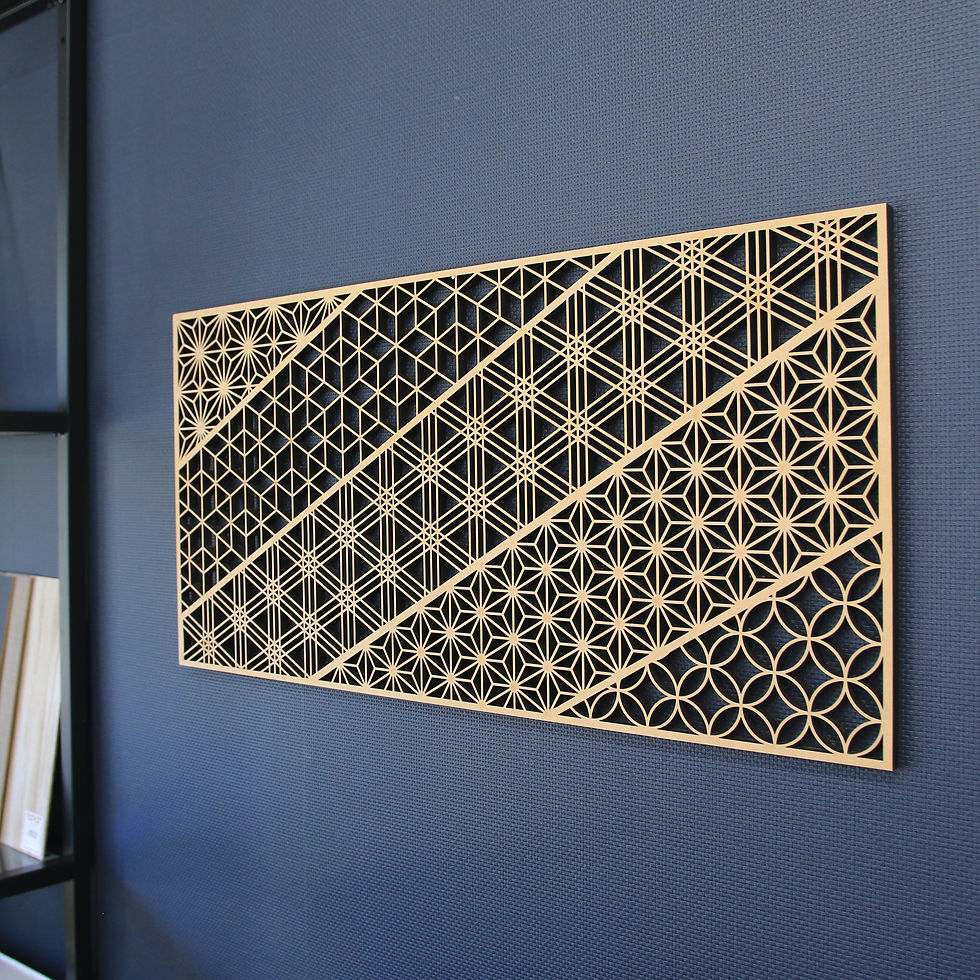 壁木飾・5種斜め