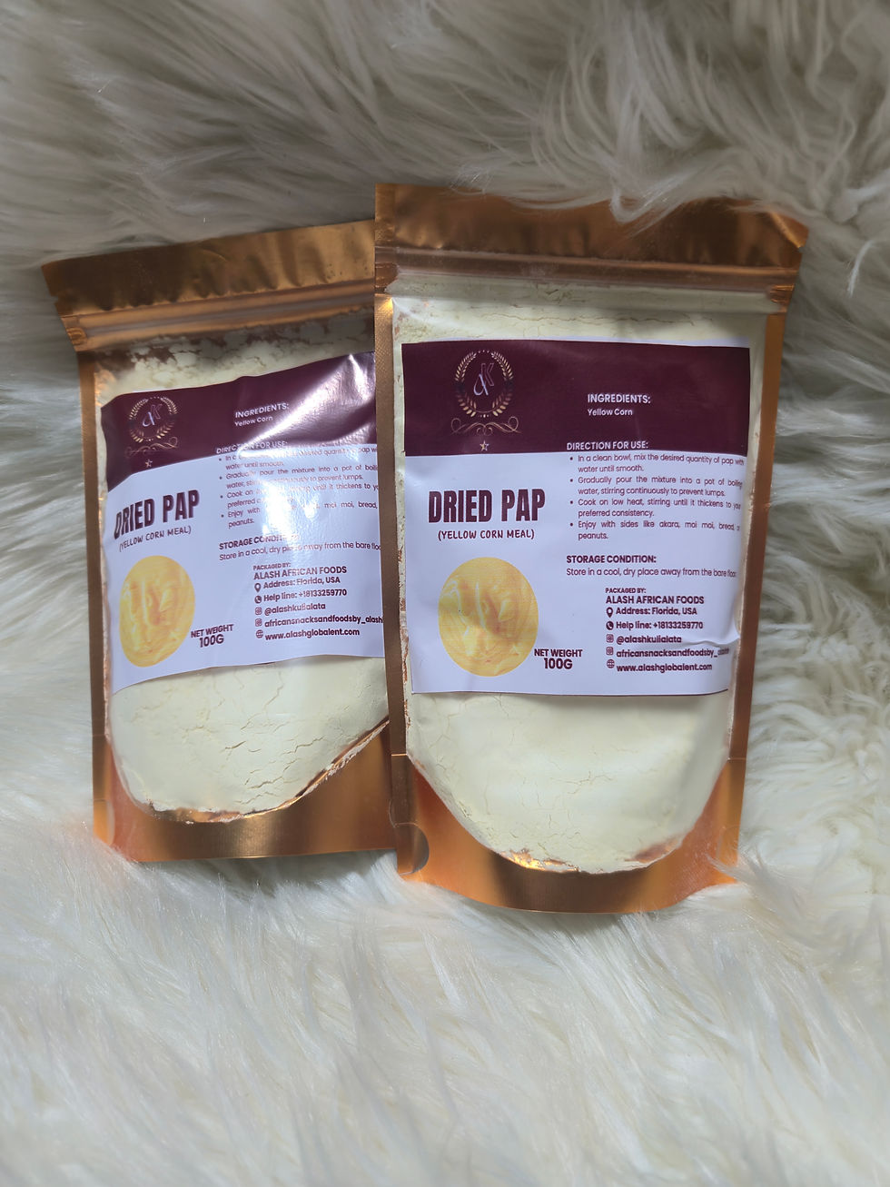 Thumbnail: DRIED PAP (YELLOW) 100G 