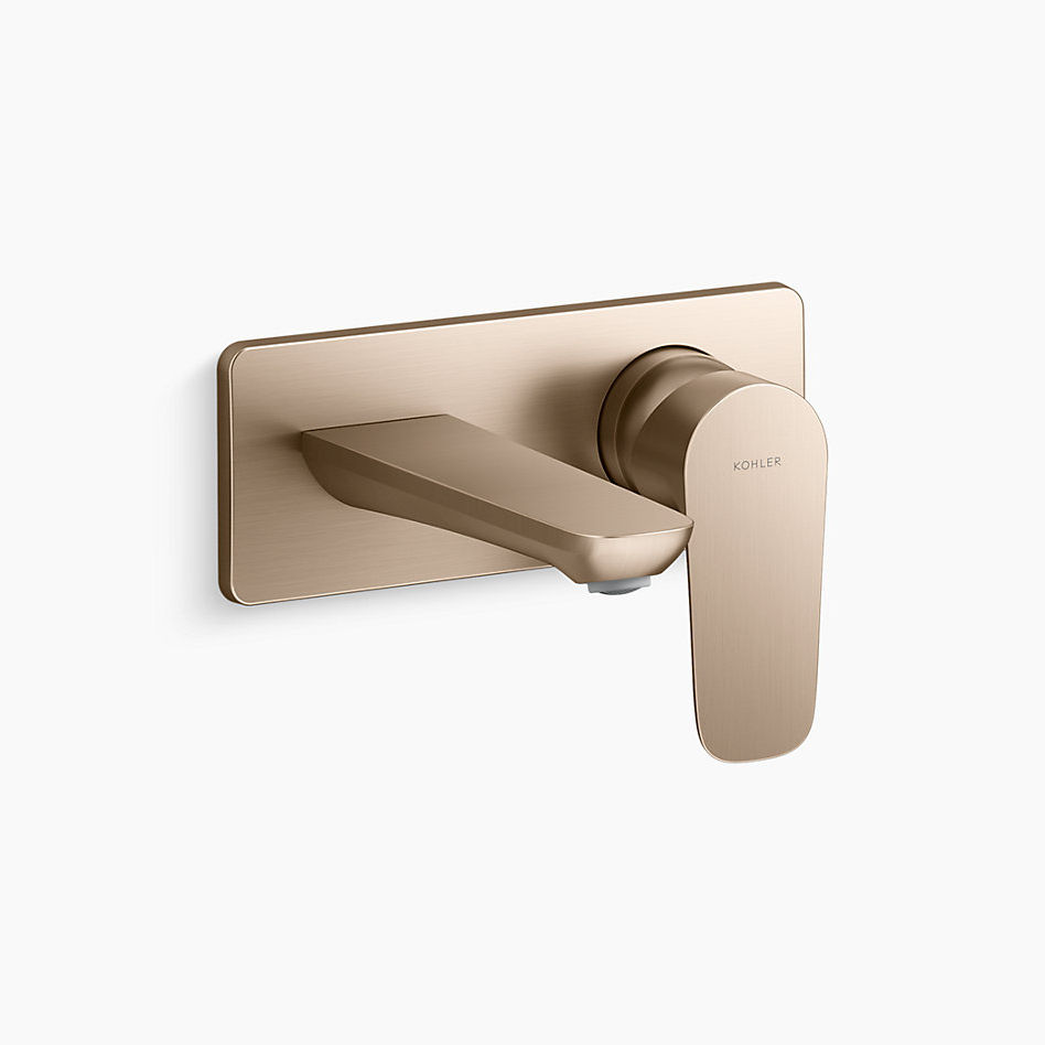 Thumbnail: Aleo™ Wall-Mount Bathroom Sink Faucet with Lever Handle | 40.9 lpm