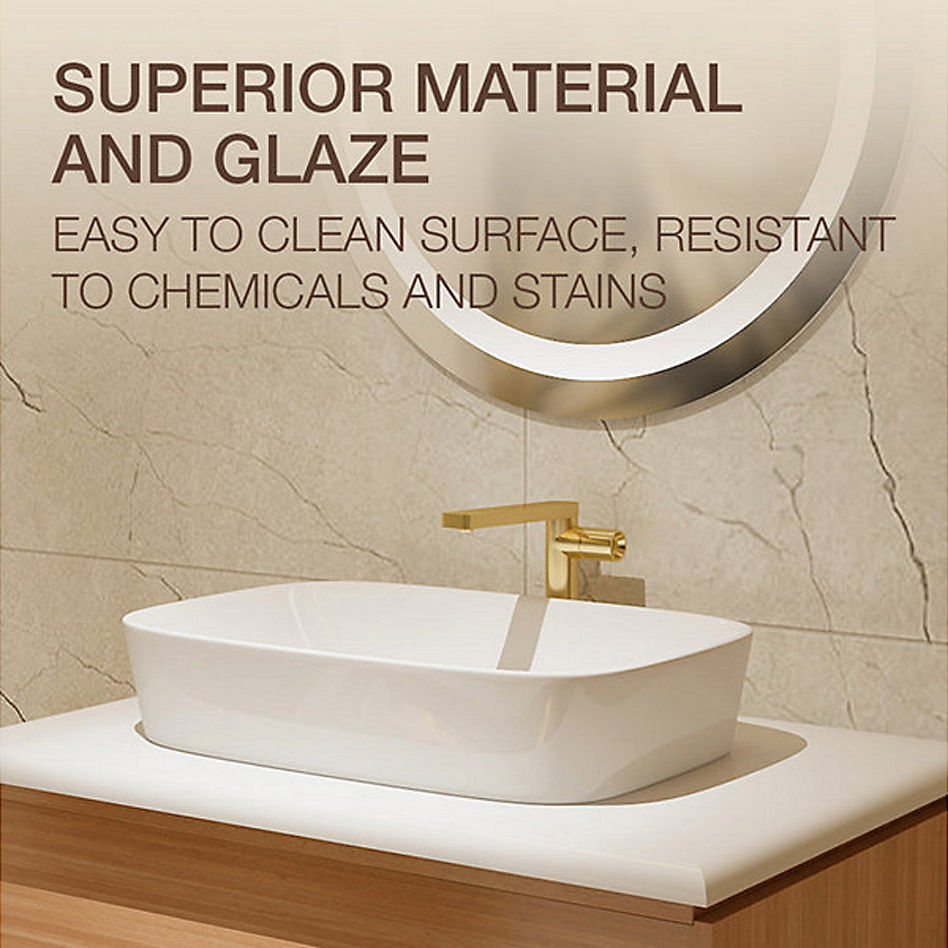 Thumbnail: ModernLife® Edge 60 cm Edge Vessel Basin