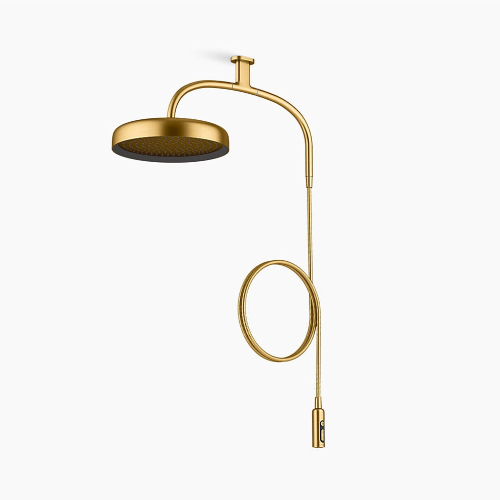 Statement™ Ceiling-Mount Dual Shower System with Rainhead and Handshower