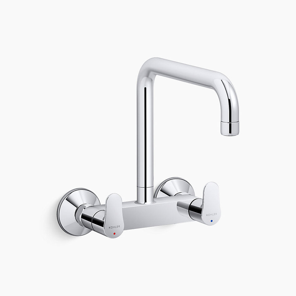 July™ Two-Hole Wall-Mount Kitchen Sink Faucet