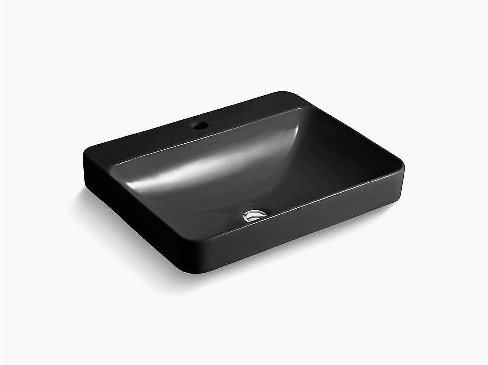Thumbnail: Forefront™ 58.5 cm Rectangular Vessel Bathroom Sink | No Overflow