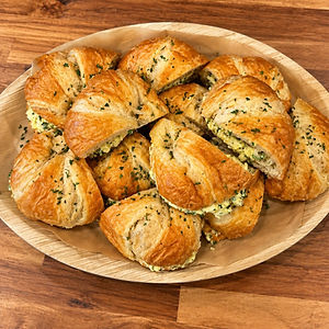 Egg Salad Mini Croissants
