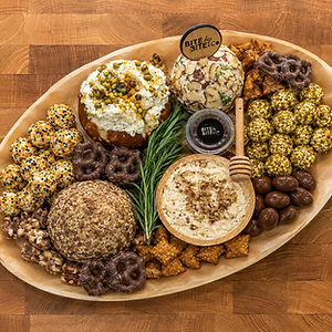 Cheese Dip and Cheese Ball Sampler