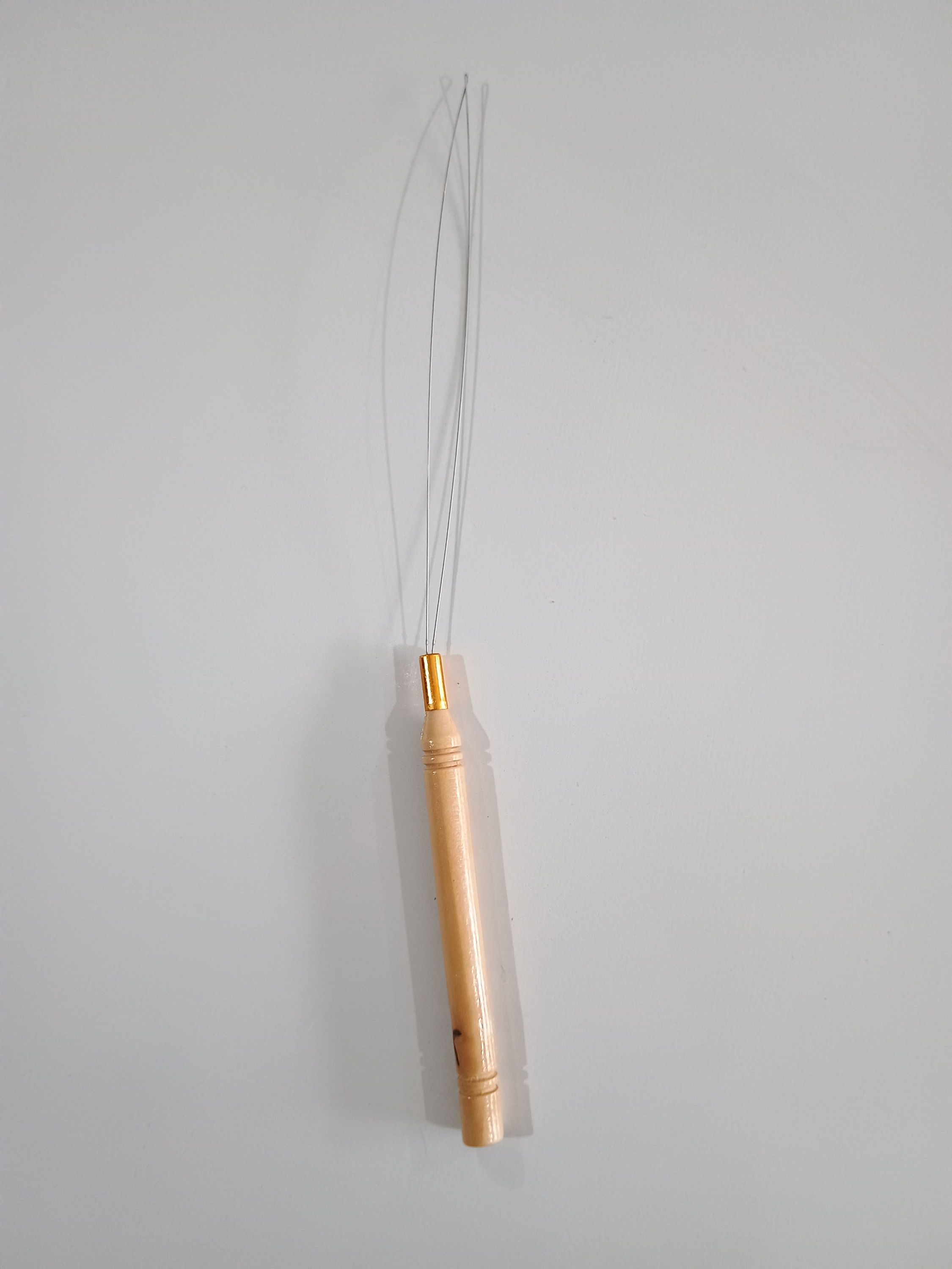 Agulha para mega hair peixinho