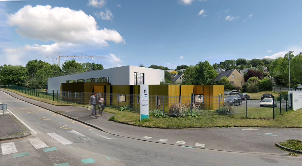Extension de la Clinique de l'Océan à Quimper
