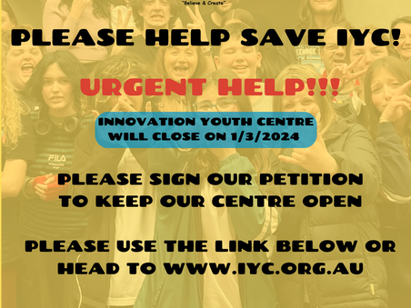 SIGN OUR PETITION to IYC OPEN