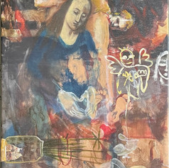 Retrato de la Virgen después de Van der Goes (Portrait of the Virgin after Van der Goes)