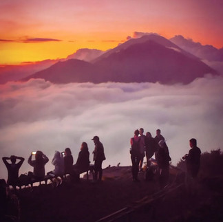 kintamani volcano sunrise trekking