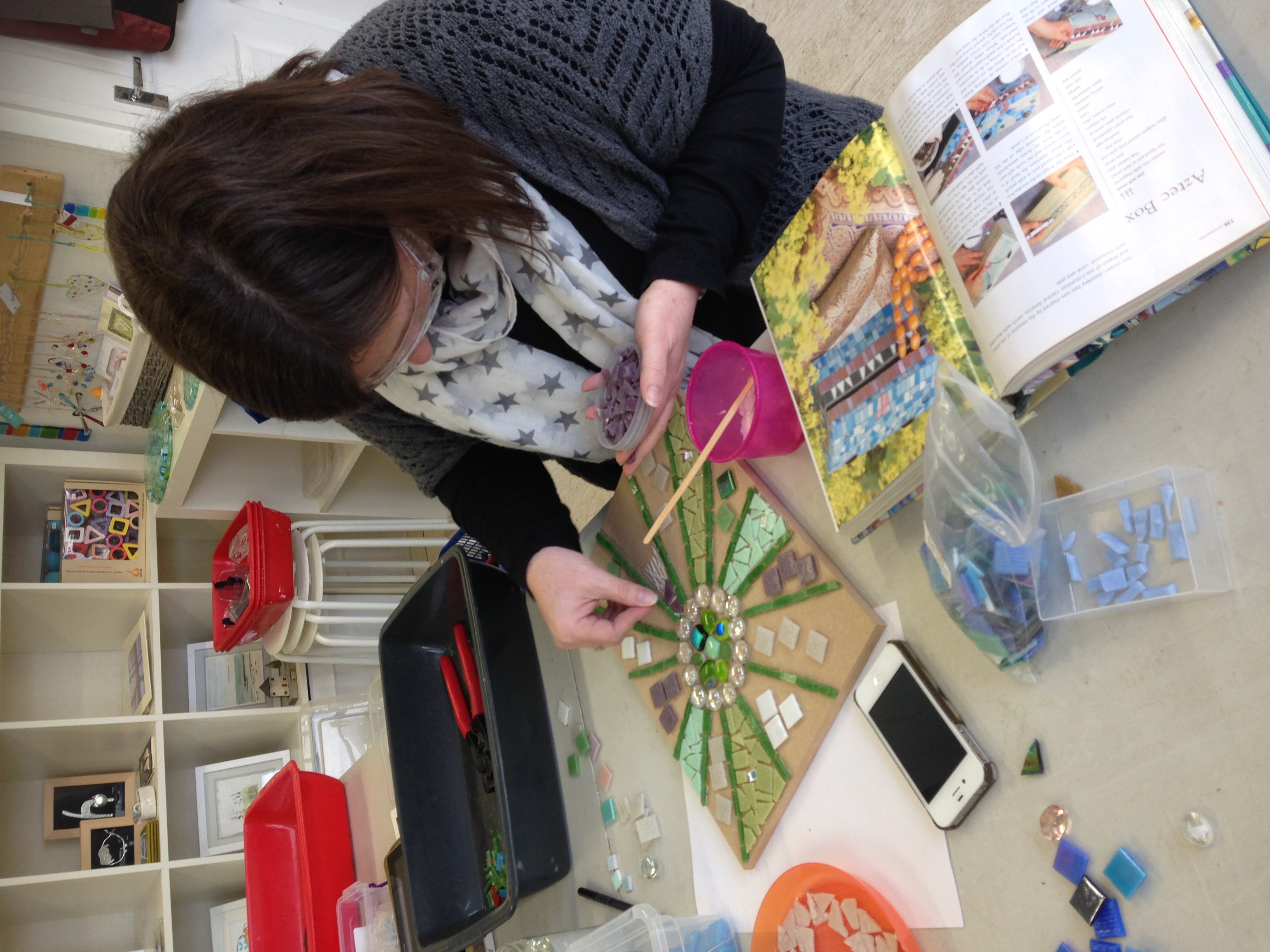 Mosaic Workshop Hertford 16