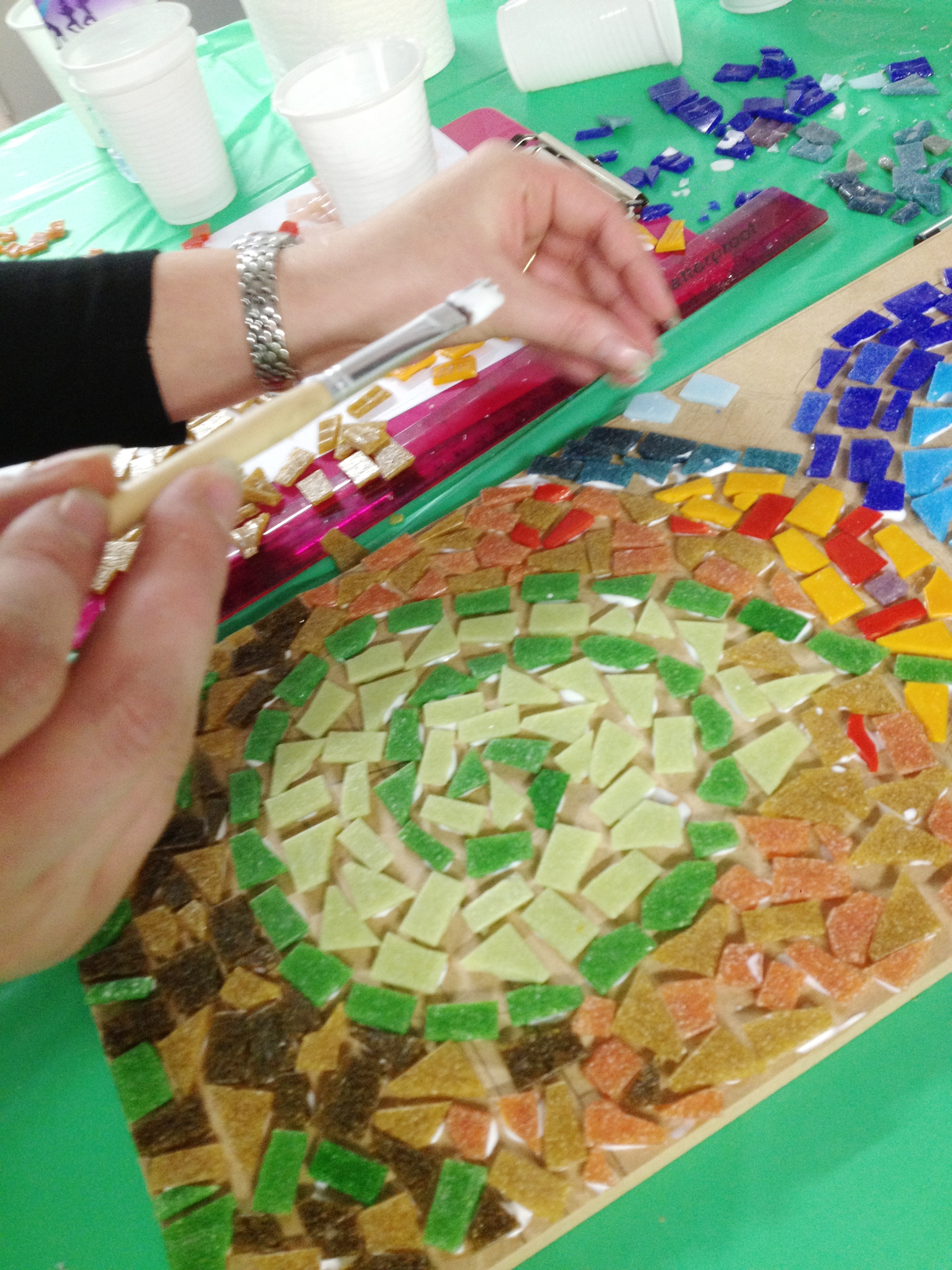 Mosaic Workshop Claire Costello Hertford