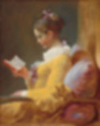 Jean-Honoré Fragonard, A Young Girl Reading, c. 1769