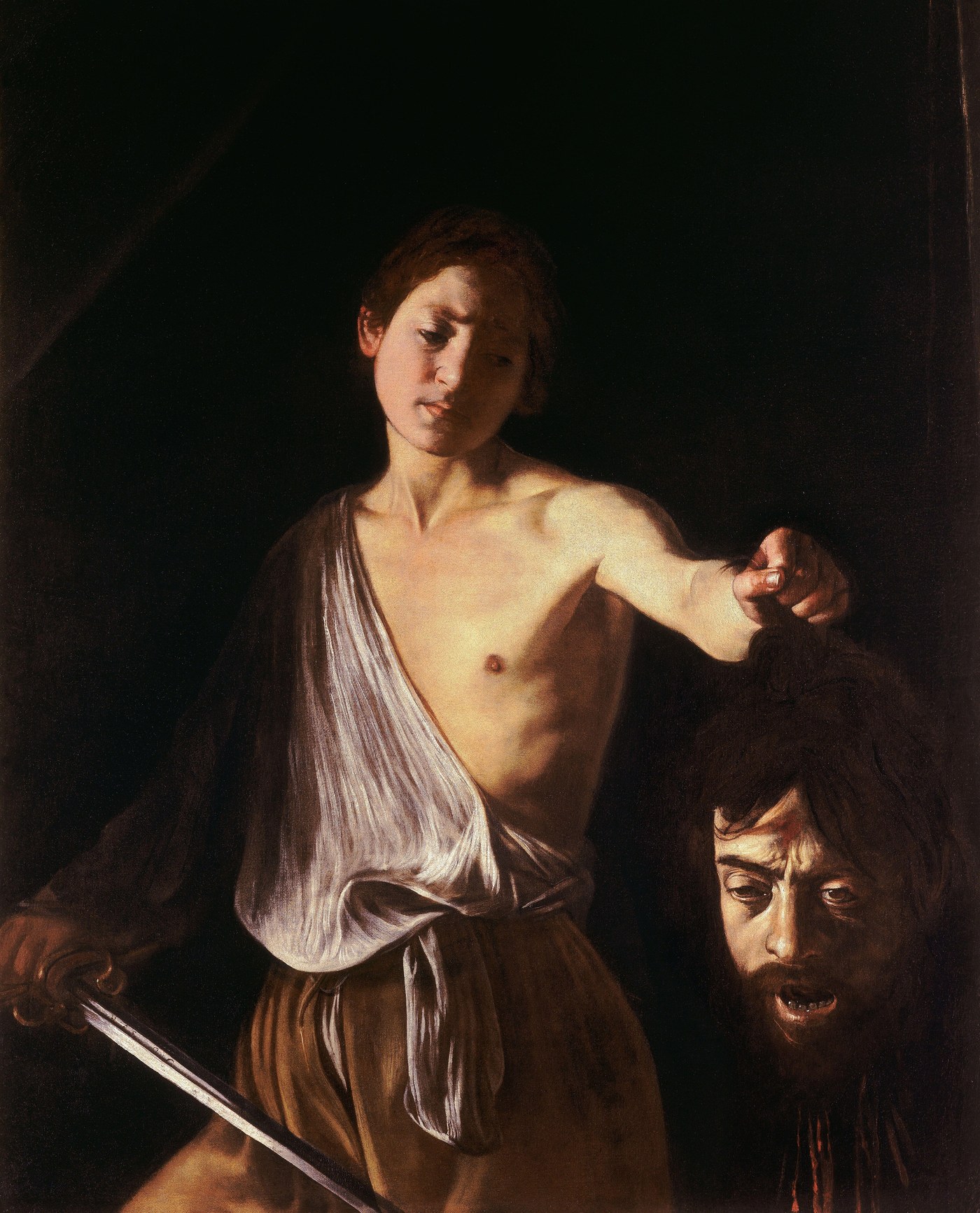 Caravaggio, David with the Head of Goliath, 1610