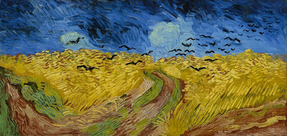 Vincent van Gogh, Wheatfield with Crows, 1890