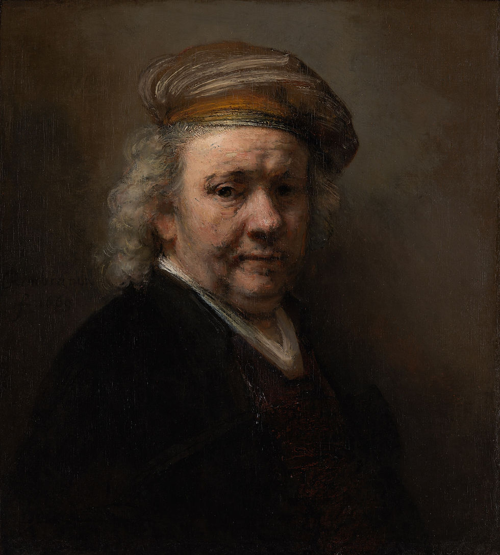 Rembrandt at the End: The Late Self-Portraits