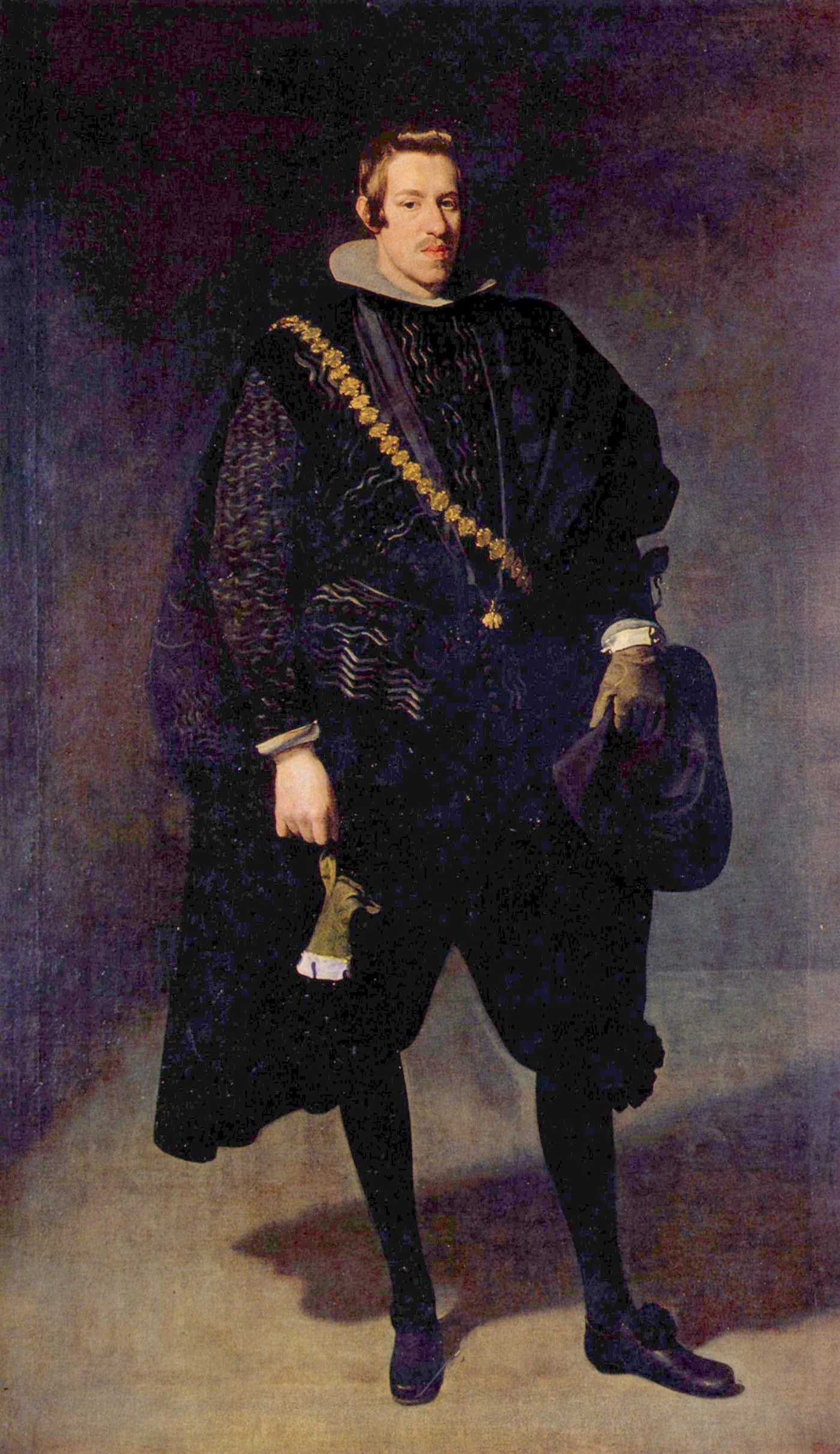 Diego Velázquez, Portrait of Pope Innocent X (1650), oil on canvas, a seated pope in red robes with a shrewd expression.