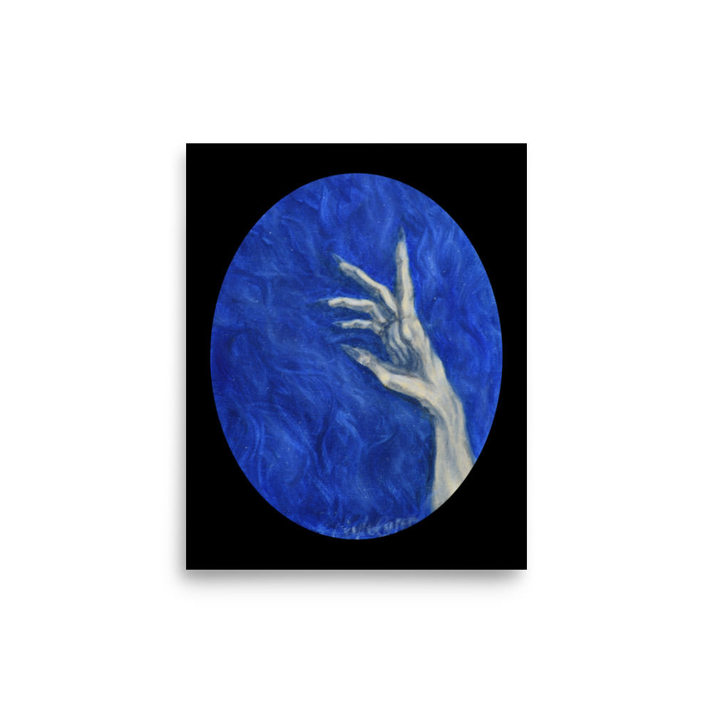 "Et Ego Invocabo Spiritus Dei Occidentalis, Elementum de Aquae", Orig Art Print