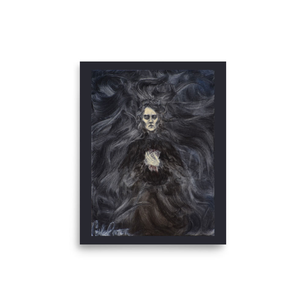 "Apparitions, Sorrow's Wraith", Original Art Print