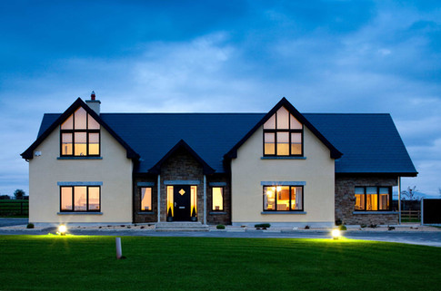 New Build Dwelling House Ardfinnan External Front View