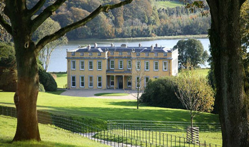 Ballynatray House Rear View Domestic Rural Estate Refurbishment