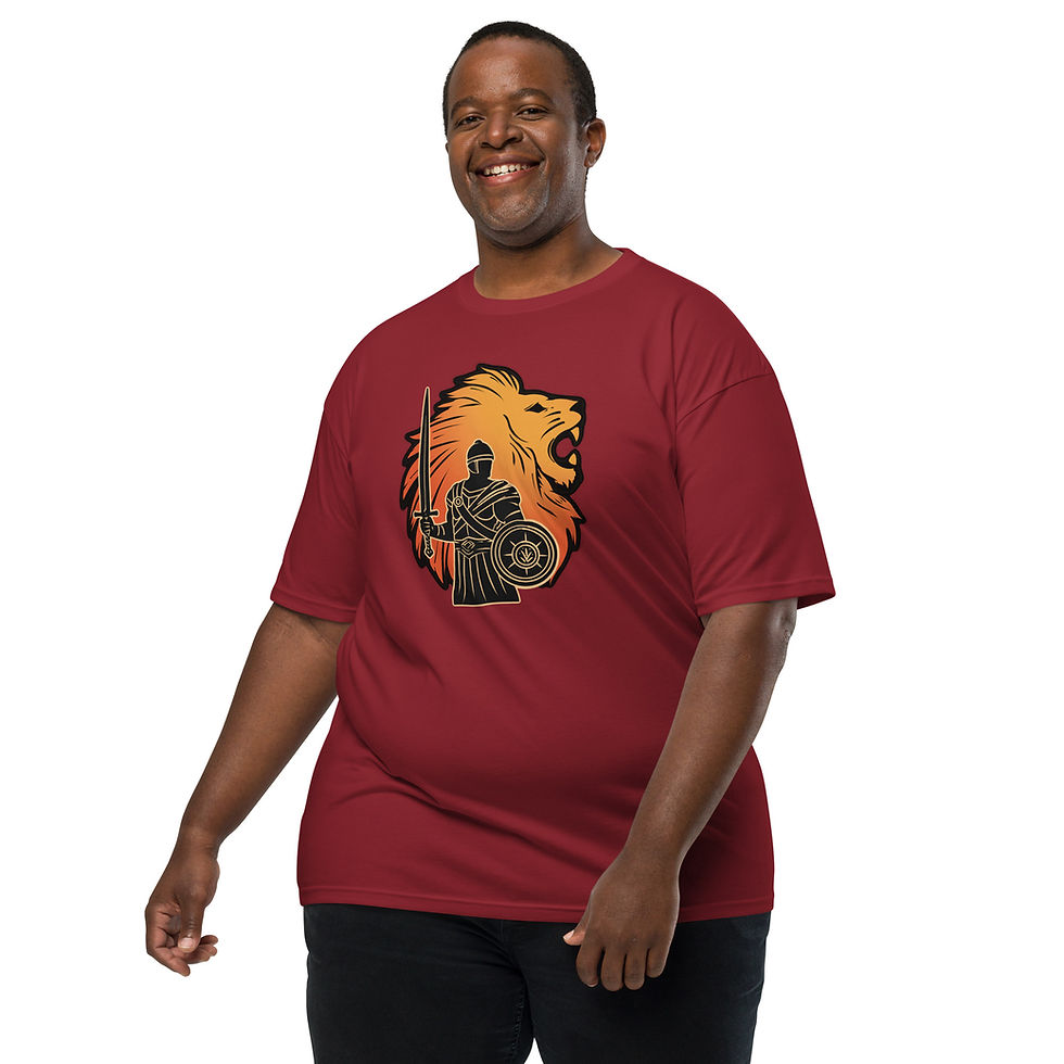 Thumbnail: Man of Valor Men’s premium heavyweight tee