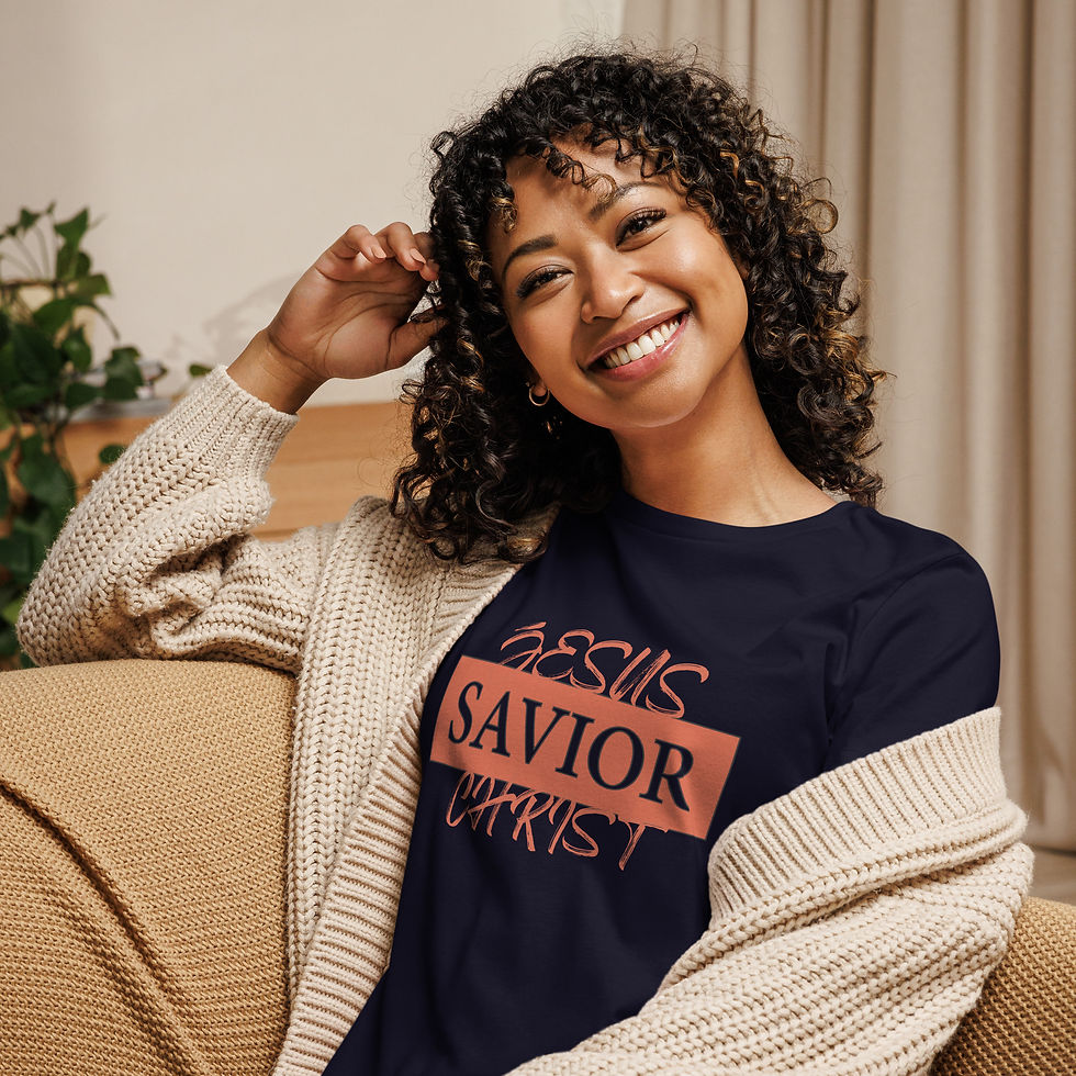 Thumbnail: Jesus Christ: Savior Women's Relaxed T-Shirt
