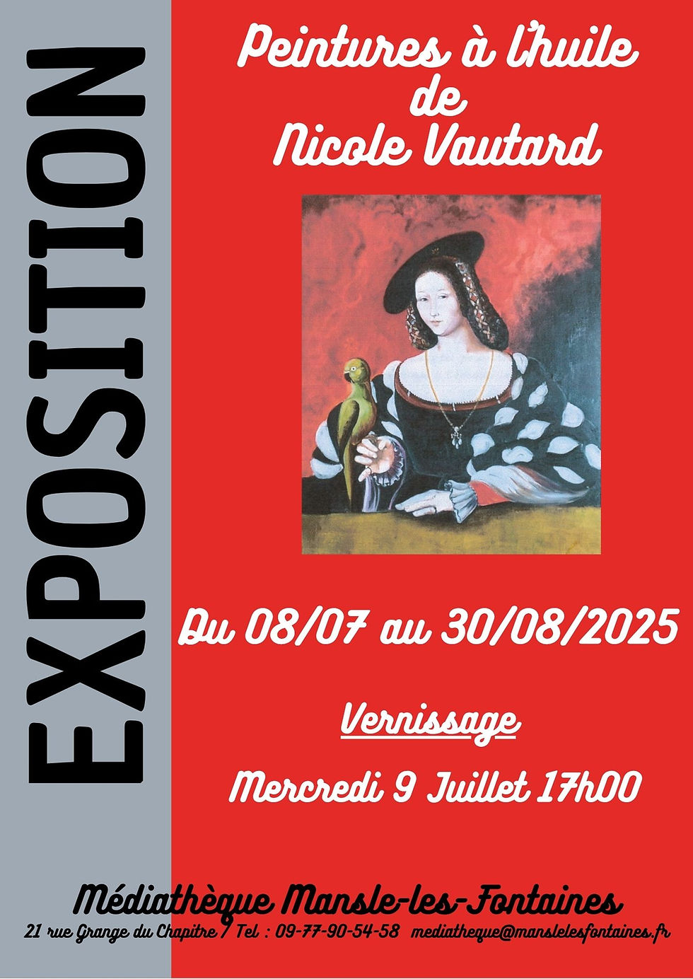 Exposition de peintures Nicole Vautard