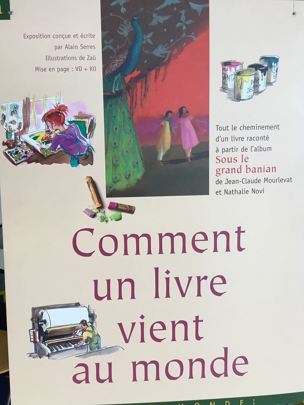 Exposition en partenariat avec la Médiathèque Départementale de la Lecture