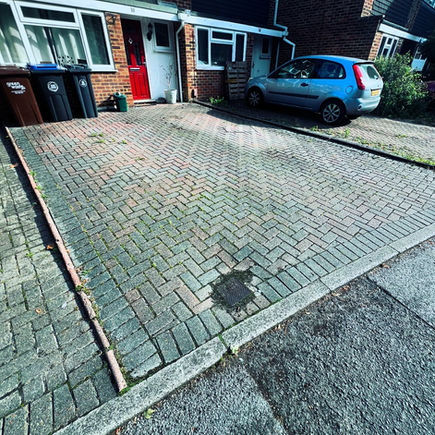 Driveway Cleaning in Surrey before