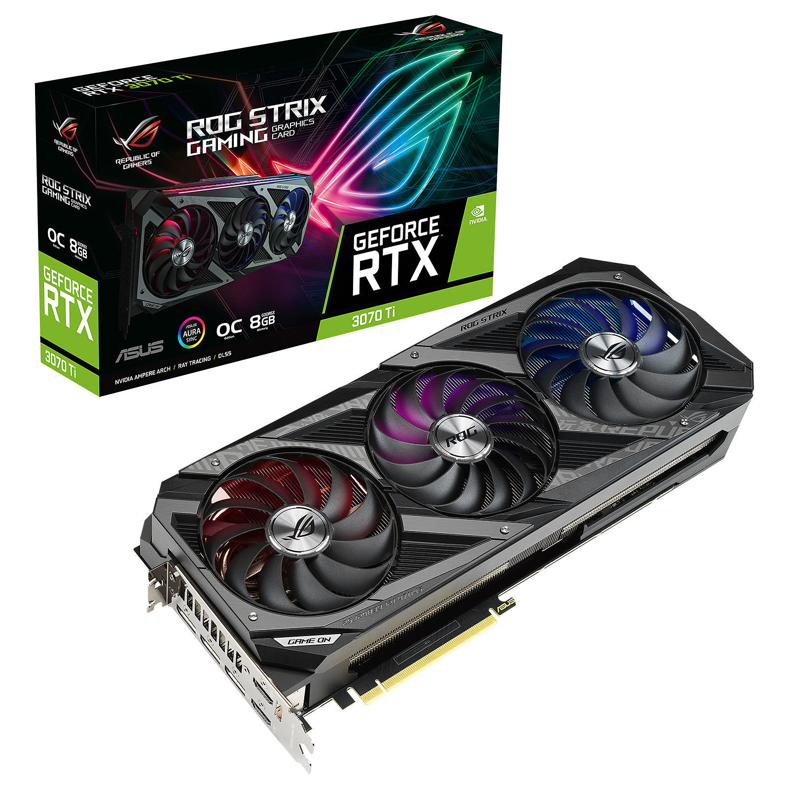 ASUS ROG STRIX GeForce RTX 3070 Ti 8 GB (Used)