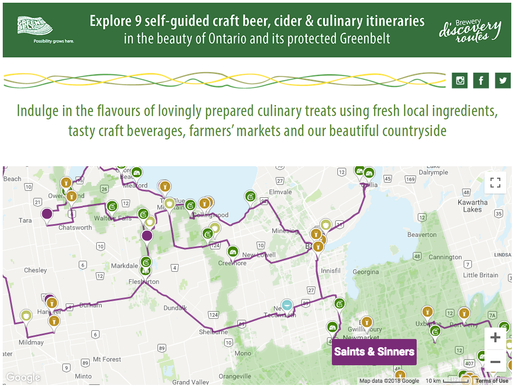 Brewery Discovery Routes- A great way to discover what Ontario has to offer!