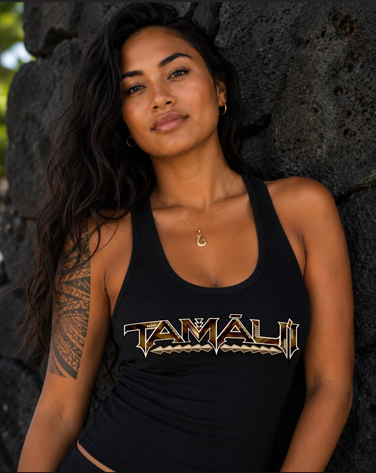 Tortoise Shell Racerback Tank