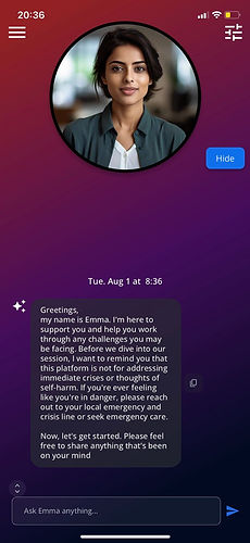 Image of iphone image of ai therapist.jpeg