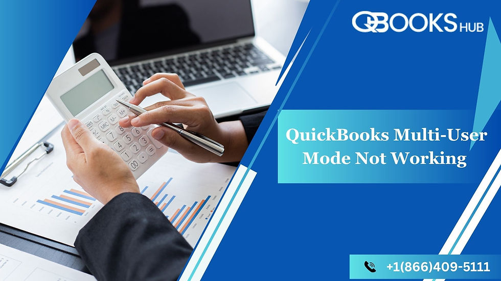 QuickBooks Multi-User Mode Not Working